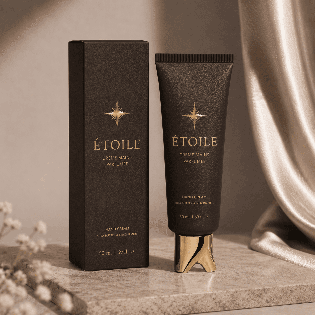 ÉTOILE 사봉 푸르 레 맹 — 코튼 블랑 핸드크림 100ml