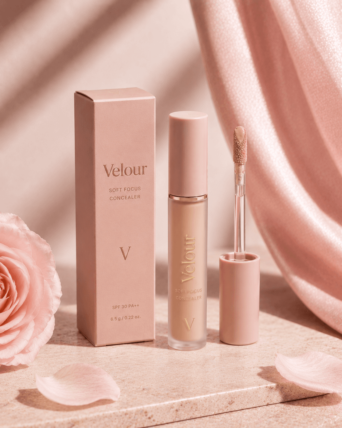Velour 소프트 포커스 스킨 핏 컨실러 6.5g 3종 (단품/기획)