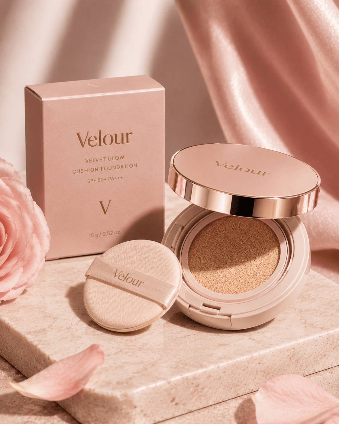 Velour 벨벳 글로우 쿠션 파운데이션 15g