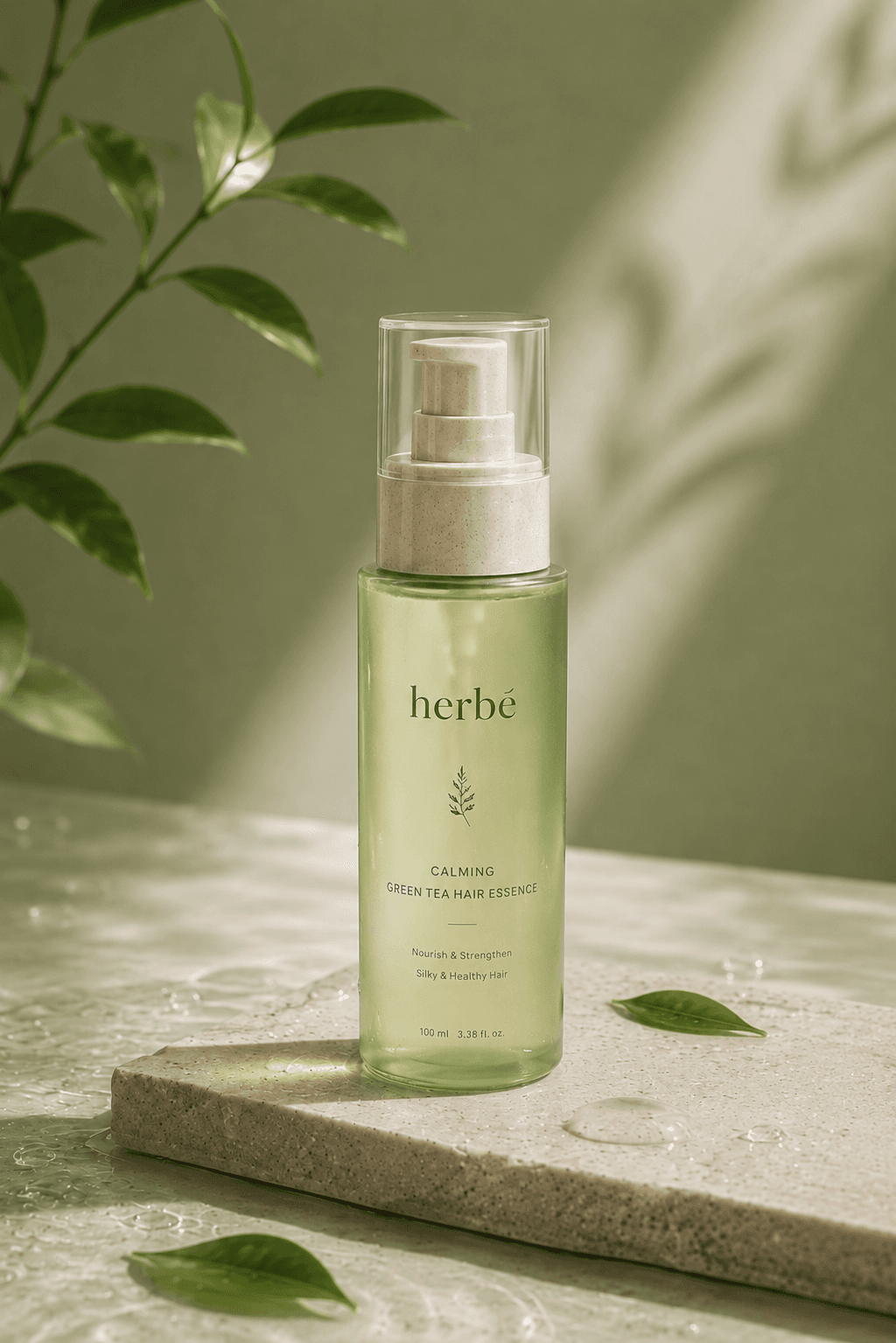 herbé 카밍 그린티 헤어 에센스 100ml